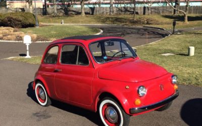 1971 Fiat 500L Rag Top Driver