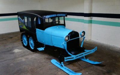 1928 Ford Model A “Snowflyer” Snowmobile Conversion