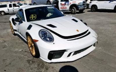 2019 Porsche 911 GT3 RS Partial Repair Front End Salvage Runs & Drives