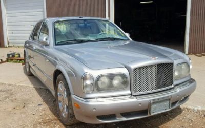 2000 Bentley Arnage Hail Damage Salvage – Runs & Drives