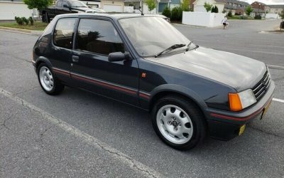 1988 Peugeot 205 GTI 5 Speed RHD