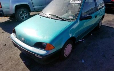 1993 Geo Metro Donated Vehicle Runs & Drives w/ 496,943 Miles