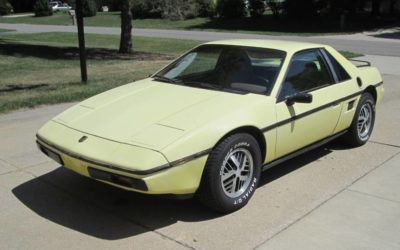 1986 Pontiac Fiero 5 Speed All Original w/ 49k Miles