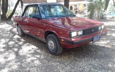 1985 Renault Alliance Convertible – All Original w/ 94k Miles