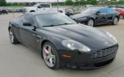 2010 Aston Martin DB9 V12 Hail Salvage Runs & Drives w/ 30k Miles