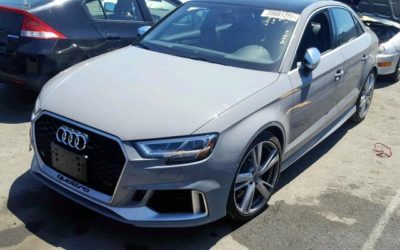 2018 Audi RS3 2.5 Turbo Side Impact Salvage