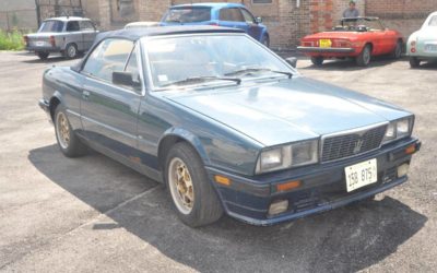 1986 Maserati Biturbo Convertible Project