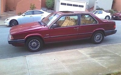 1989 Volvo 780 Bertone Coupe