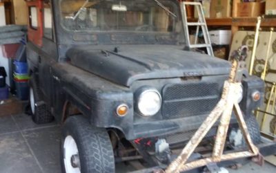 1964 Nissan Patrol Tintop 4×4 Project In Original Condition