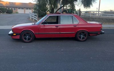 1987 BMW 535is 5 Speed w/ Alpina Spares