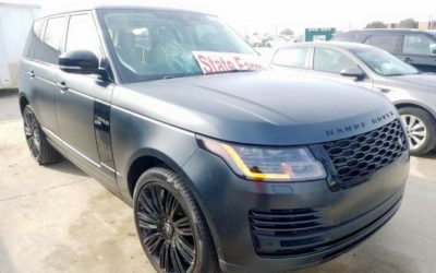 2019 Land Rover Range Rover Supercharged Hail Salvage Runs & Drives