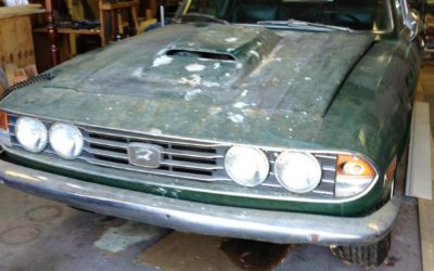 1971 Triumph Stag CV T20 Convertible Project w/ V6 Swap