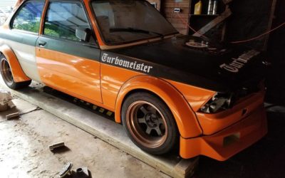 1983 BMW 320i Group 2 Widebody Turbo project