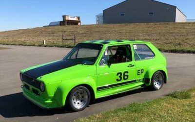 1975 Volkswagen Rabbit Swallowtail Widebody Track Build