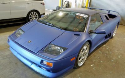 1999 Lamborghini Diablo SV Water / Flood Salvage Runs & Drives